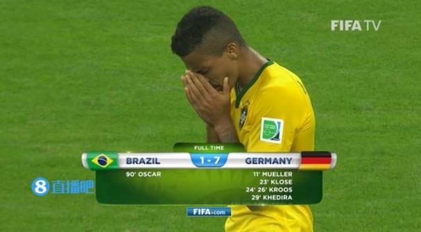 世界杯德国7比1巴西