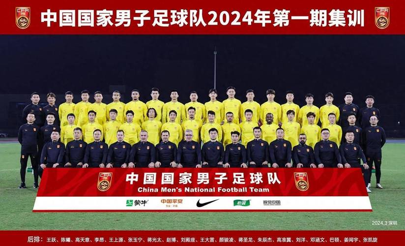 中国男足最新26人大名单