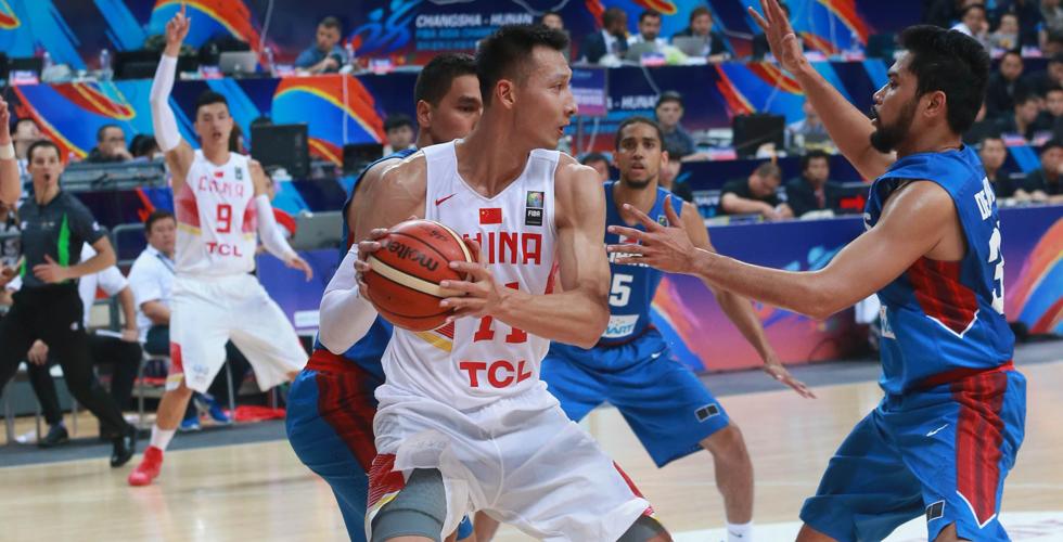 亚锦赛男篮决赛中国对菲律宾